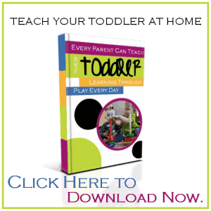 Learn how to teach your toddler at home with this great tot school ebook | ALLterNATIVElearning.com