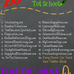 Helpful websites and resources to help start tot school, prepare for preschool, implement Montessori, and more. Teach your toddler at home! | ALLterNATIVElearning.com