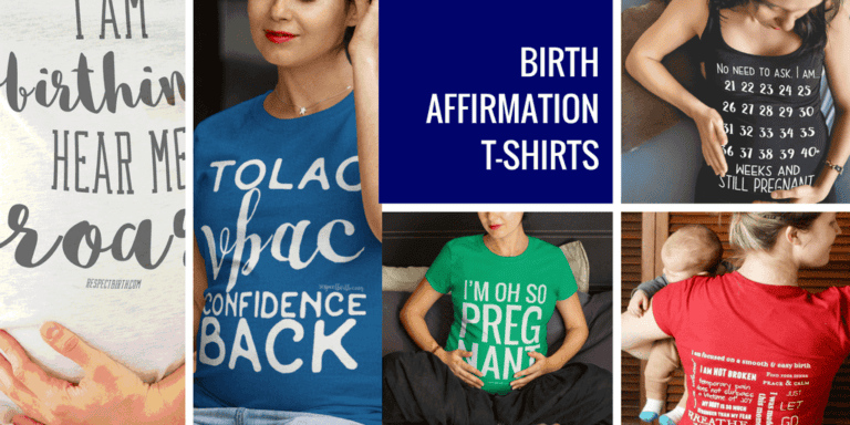 Inspiring and Unique Birth Affirmation T-Shirts
