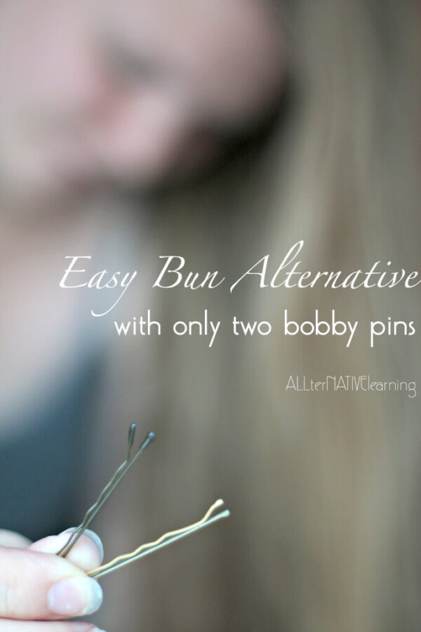 Easy Hair Bun Alternative