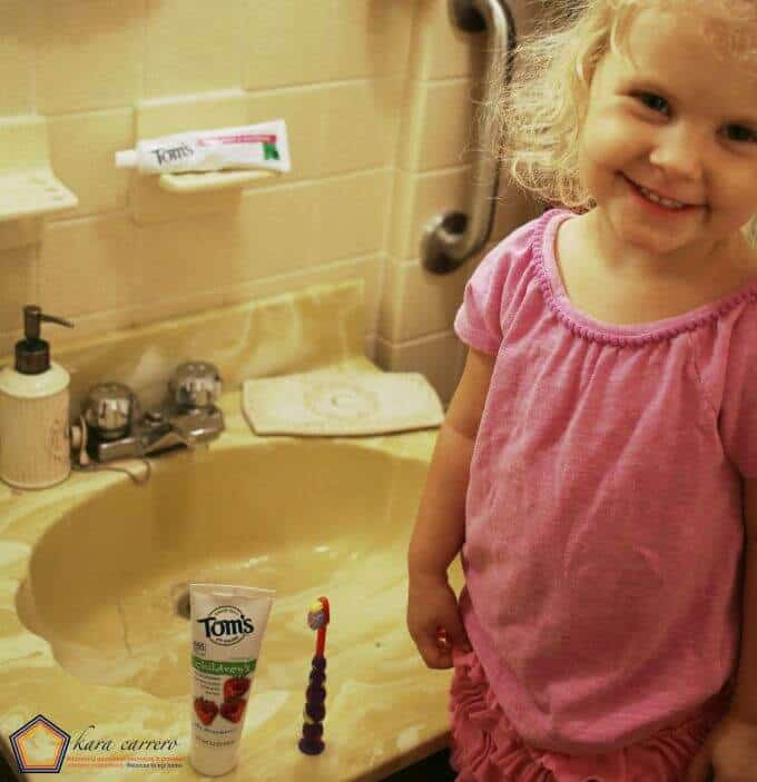Silly suction cup toothbrush for toddlers