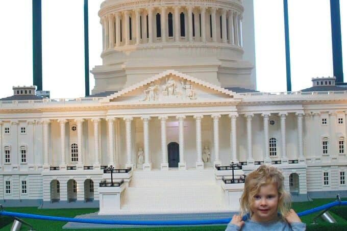 Making a family day of the LEGO®  Americana Roadshow