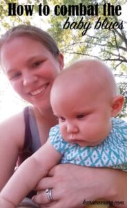 How to combat postpartum depression and high anxiety symptoms naturally. Plus try to prevent the baby blues before it even hits!