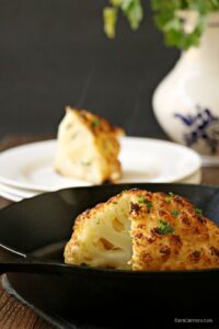 The best baked cauliflower recipe for whole30, paleo, and healthy family meals!