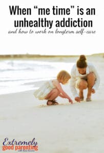 The difference between self-comfort and self-care in me time to create long term wellness as a parent.