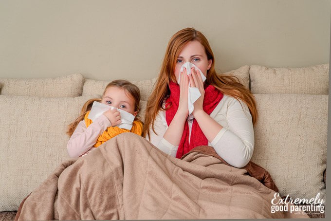 Stop spreading germs! Winter Essential Oils for the whole family