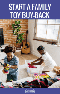 How to declutter around the holidays and inspire thankfulness and giving in your kids