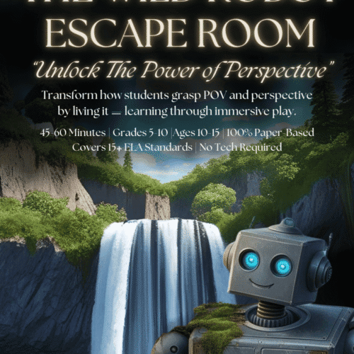 The Wild Robot Paper Escape Room – POV analysis for ages 10-15