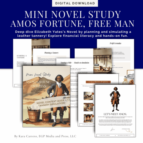 Freedom & Finances: A Mini Unit on Amos Fortune, Free Man — Tannery Simulation