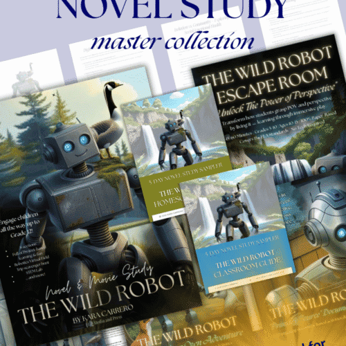 The Wild Robot Novel Study Master Collection