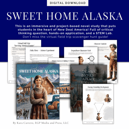 Sweet Home Alaska: Novel Study with STEM lab, Analysis, and Virtual Field Trip