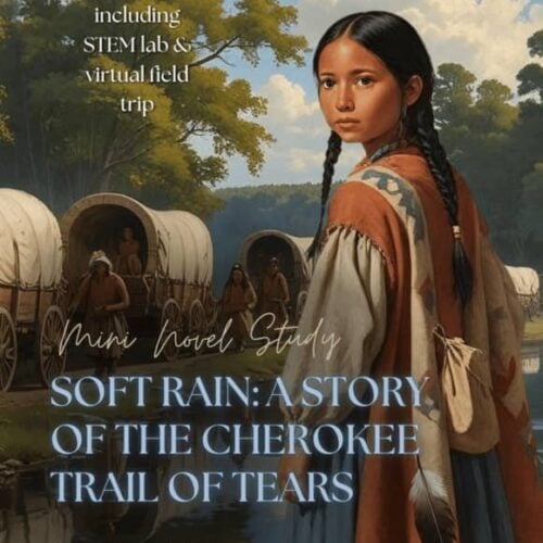 Soft Rain: A Story of the Cherokee Trail of Tears Mini Novel Study & STEM Lab