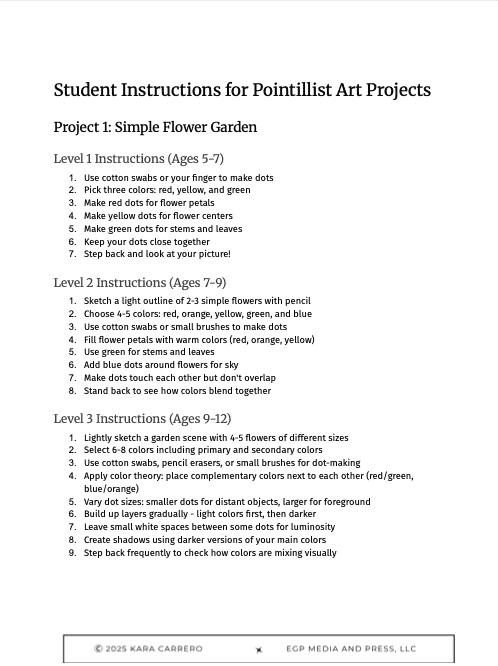 Foundations of Modern Art Unit Study + Art Trivia Game and Copy Work across 5 Art Movements! - Image 13