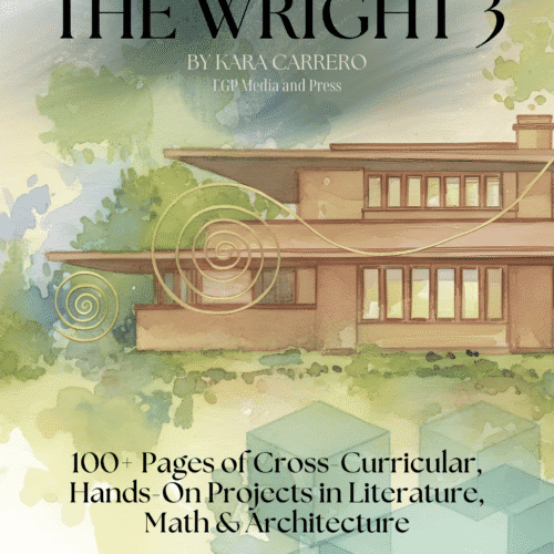 The Wright 3 Novel Study | Frank Lloyd Wright Architecture Projects | Fibonacci Math STEAM Activities