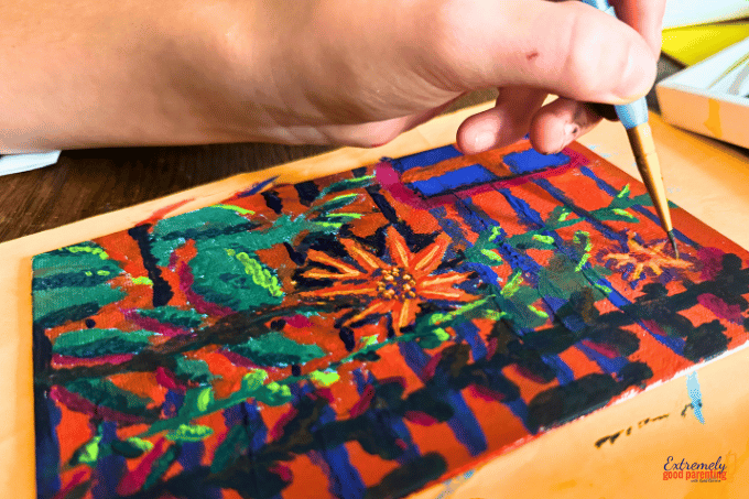 Teaching Fauvism as an Art Movement to Children