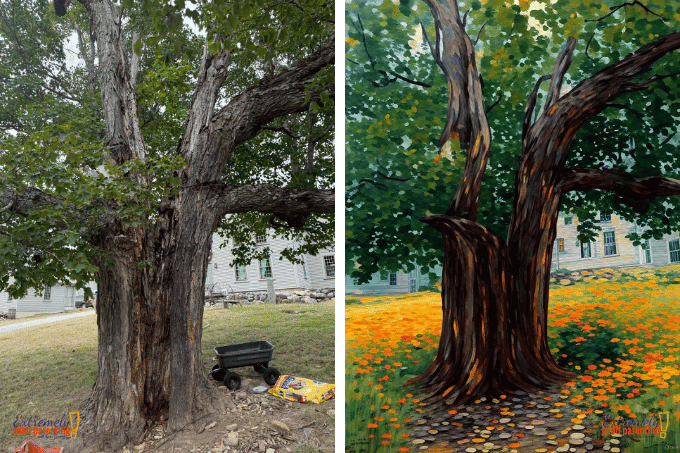 Teaching Analytical Thinking by Applying Impressionist Art and AI Tools