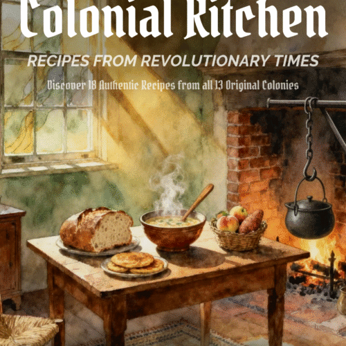 A Colonial Kitchen Cookbook & American History Projects for Teachers & Homeschoolers