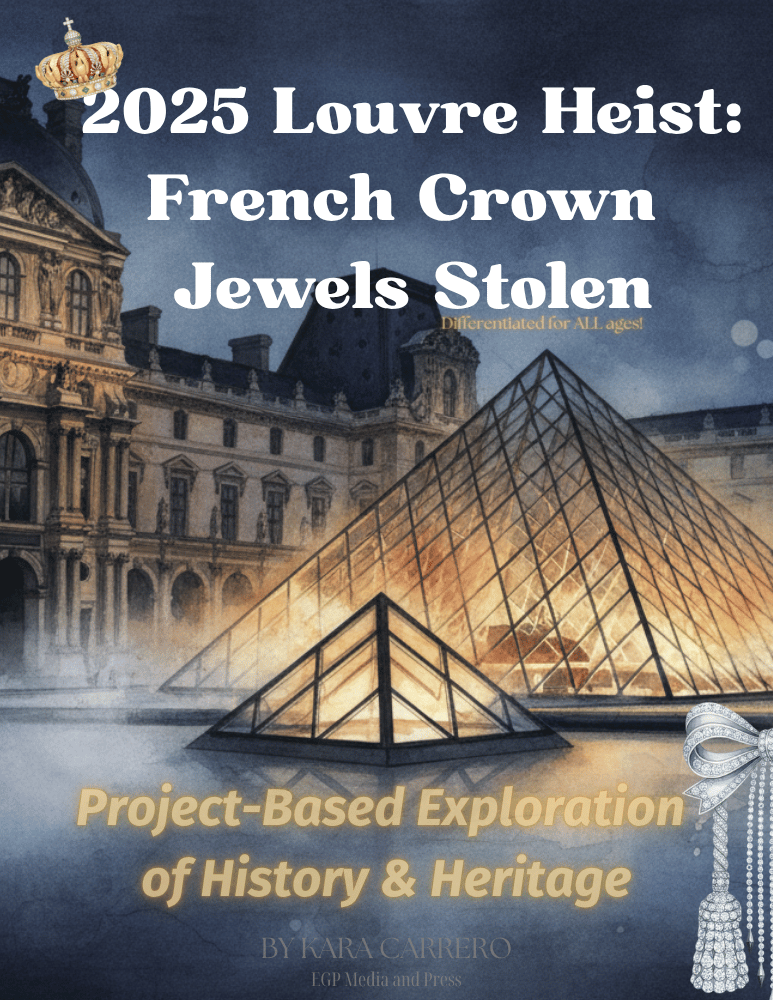 2025 Louvre Heist: French Crown Jewels Investigation | Grades 1-12 History Unit