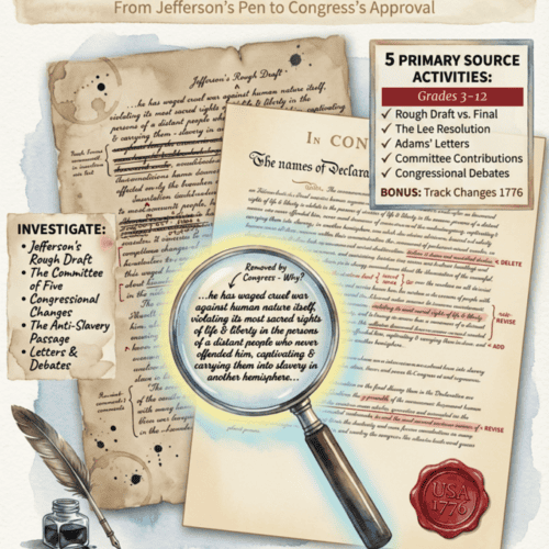 Drafting the Declaration: Primary Source Investigation