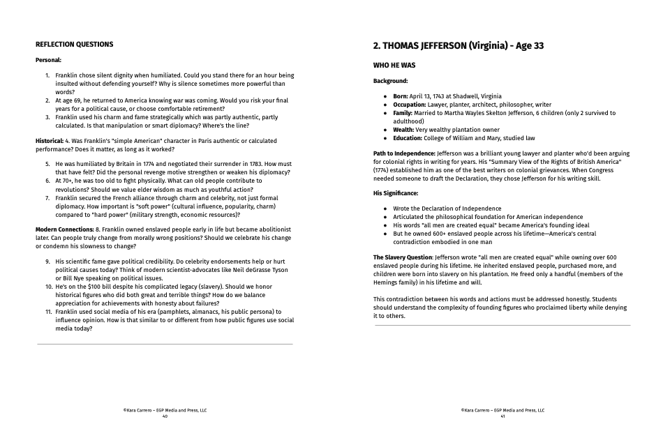 A Signer's Day: The Recommended 12 Declaration Signers | Interactive Revolutionary War Curriculum Grades 6-12 | 250th Anniversary Edition - Image 4