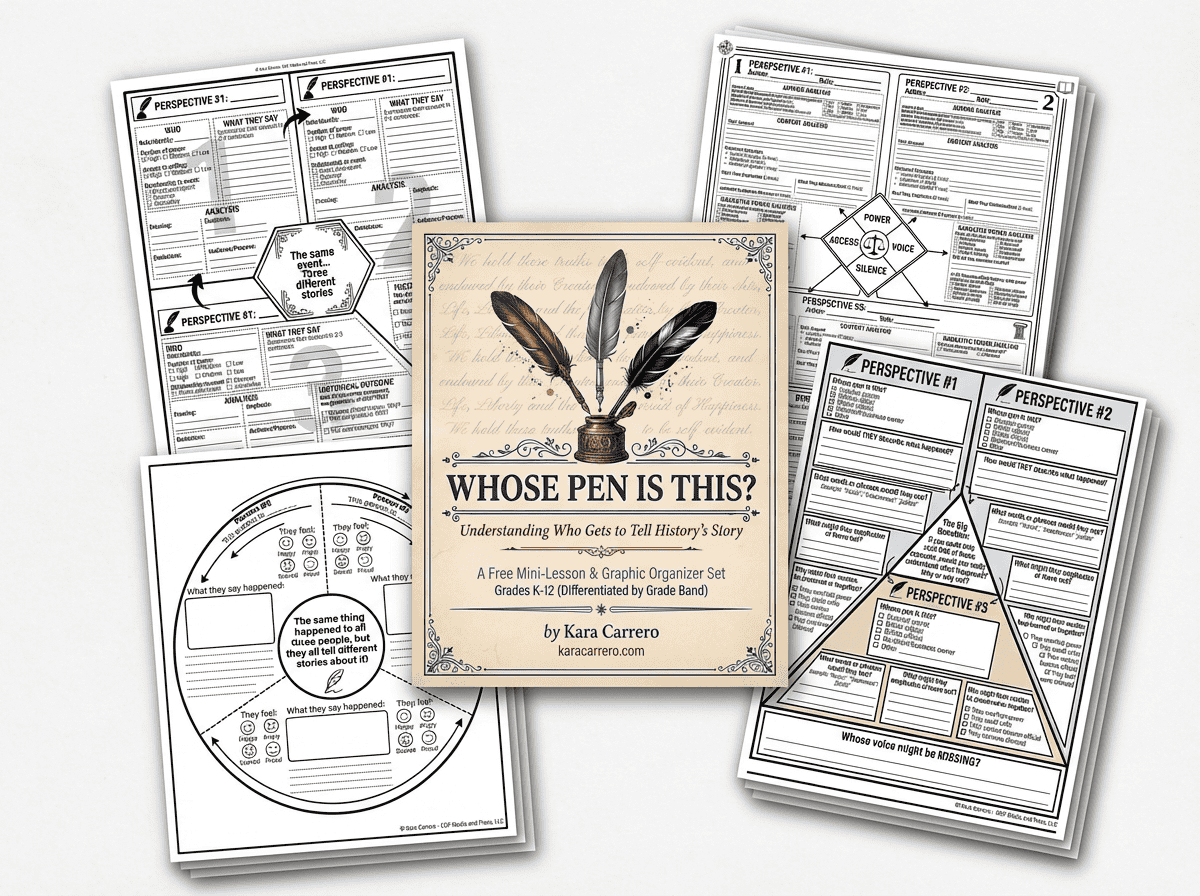 Whose Pen Is This? Free Historical Perspective Lesson for K-12 | Teaching Students to Question Sources - Image 2