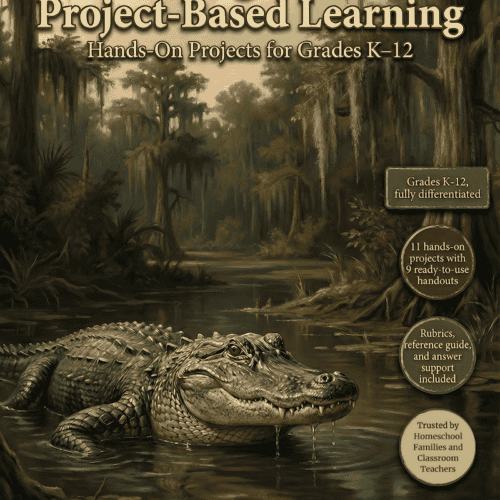 American Alligator: A Complete Project-Based Learning Unit differentiated K-12
