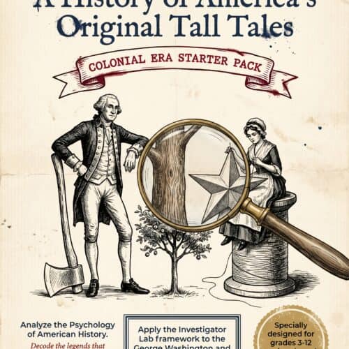 American Myth Investigators: America's Original Tall Tales Investigate the Washington & Betsy Ross Myths | Grades 3–12