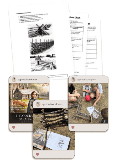 EGP Media and Press teaching resources: novel studies, lesson PDFs, and project-based learning materials