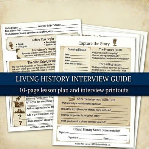Living History: The Interview Guide and Oral History Project for Students