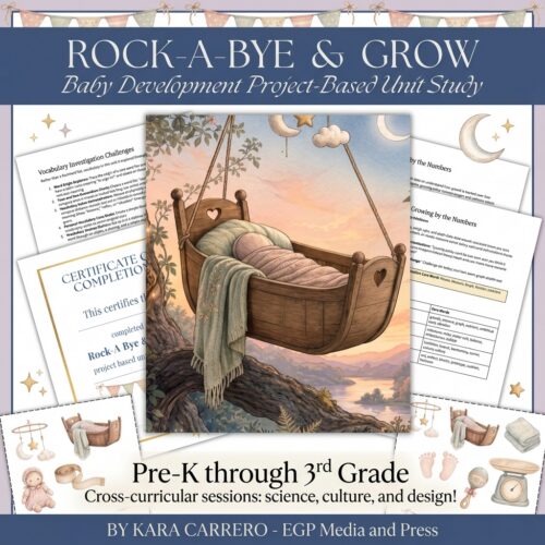 Rock-a-Bye & Grow: Pre-K-3 Baby Unit Study. Hands-On Science, History, & Culture
