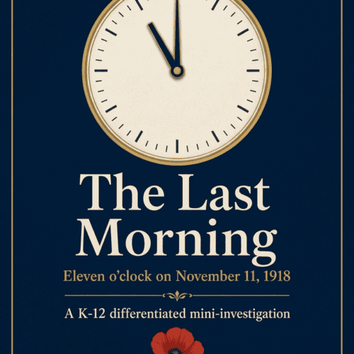 The Last Morning: A Free Armistice Day Mini-Investigation for Grades K-12
